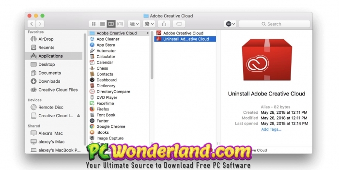 Uninstall Creative Cloud Desktop App On Mac